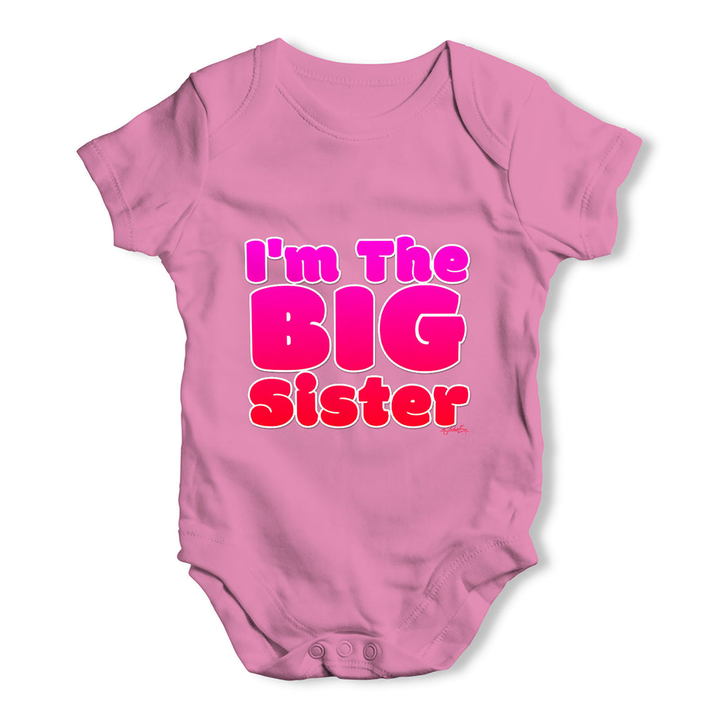 I'm The Big Sister Baby Grow Bodysuit