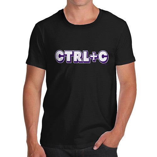 Men's Ctrl C Copy Twins T-Shirt