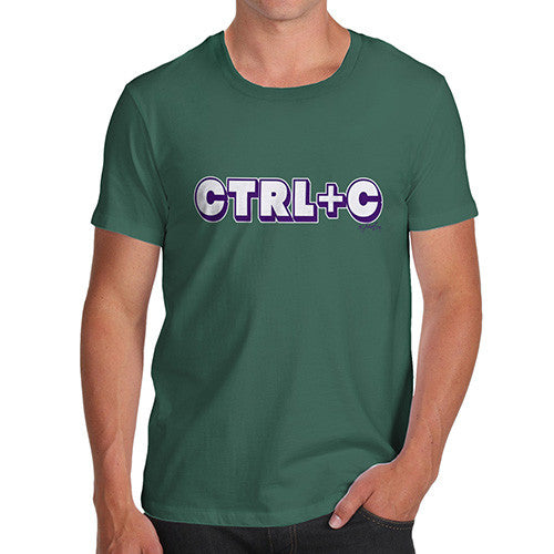 Men's Ctrl C Copy Twins T-Shirt