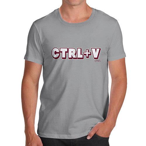 Men's Ctrl V Paste Twins T-Shirt