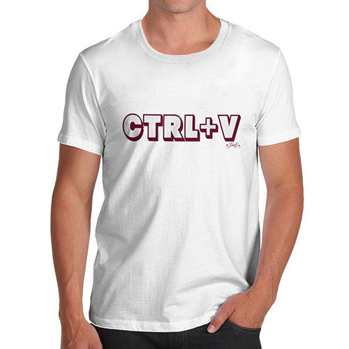 Men's Ctrl V Paste Twins T-Shirt