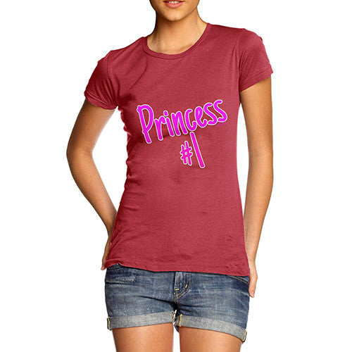 Women's Princess Number 1 T-Shirt