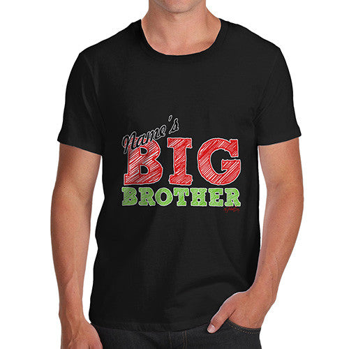 Men's Personalised Big Brother T-Shirt