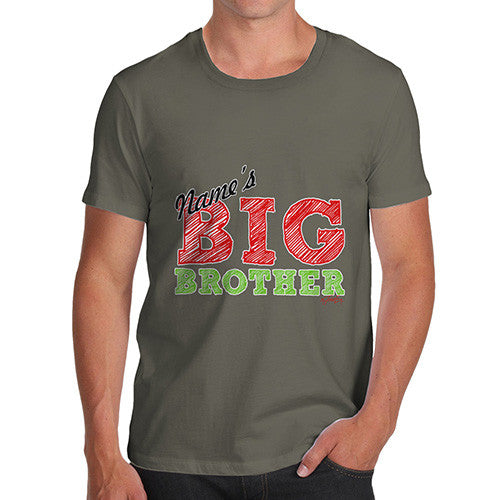 Men's Personalised Big Brother T-Shirt