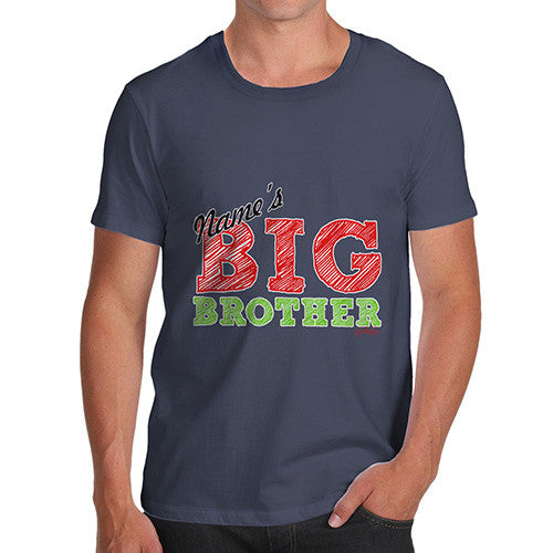 Men's Personalised Big Brother T-Shirt