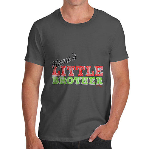 Men's Personalised Little Brother T-Shirt