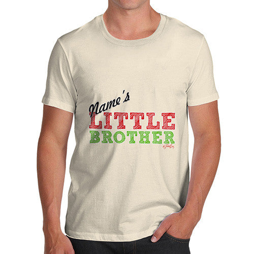 Men's Personalised Little Brother T-Shirt