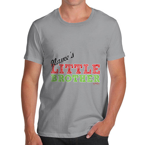 Men's Personalised Little Brother T-Shirt