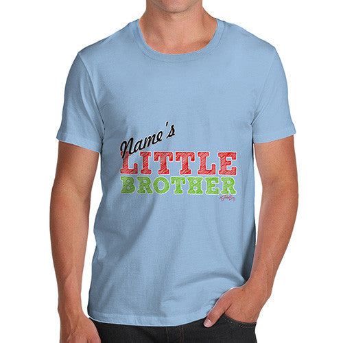 Men's Personalised Little Brother T-Shirt