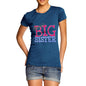 Women's Personalised Big Sister T-Shirt