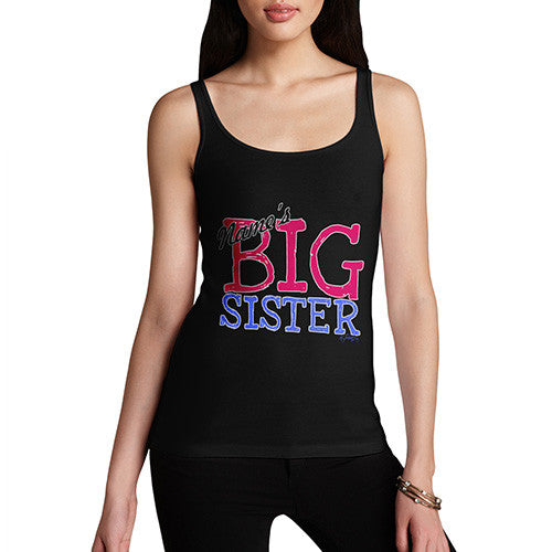 Women's Personalised Big Sister Tank Top