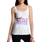 Women's Personalised little Sister Tank Top