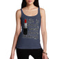 Women's Life Is Short Wear More Makeup Tank Top