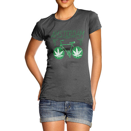 Women's Amsterdam Weed Bike T-Shirt