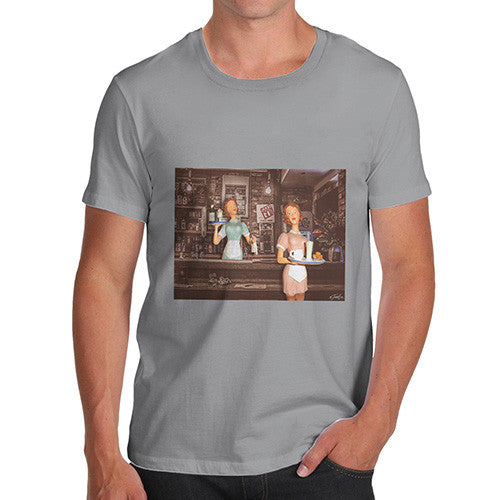 Men's Surreal Mom's Diner T-Shirt