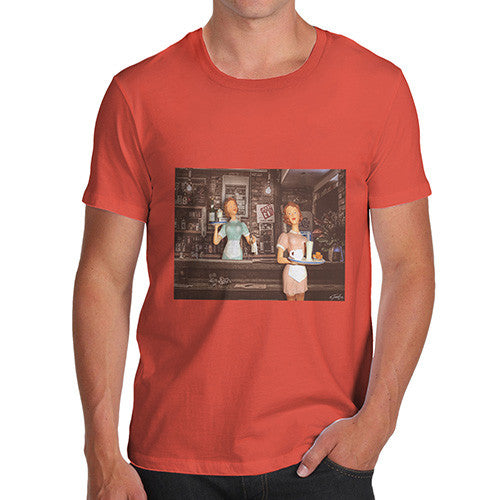 Men's Surreal Mom's Diner T-Shirt