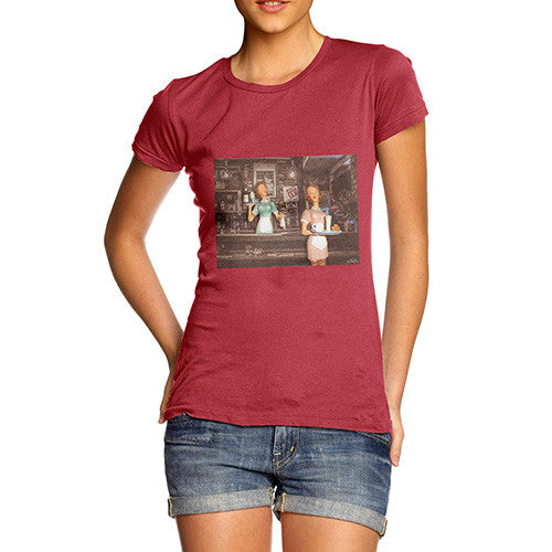 Women's Surreal Mom's Diner T-Shirt