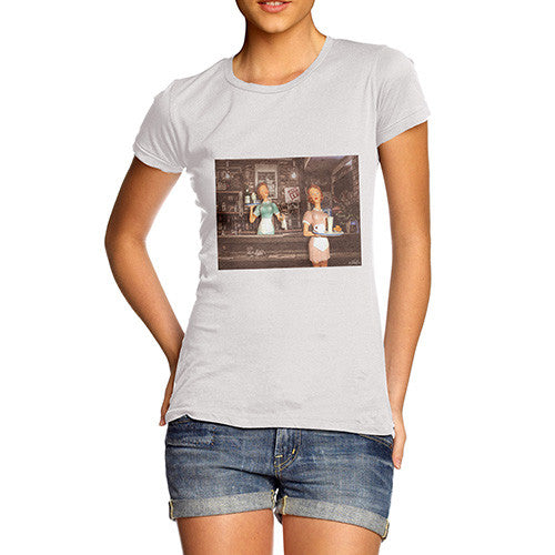 Women's Surreal Mom's Diner T-Shirt