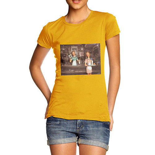 Women's Surreal Mom's Diner T-Shirt