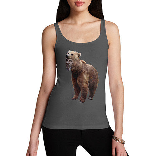 Women's Bear Face Tank Top