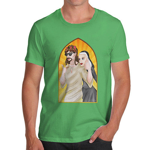 Men's Jesus and the Nun T-Shirt