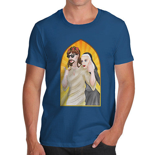 Men's Jesus and the Nun T-Shirt