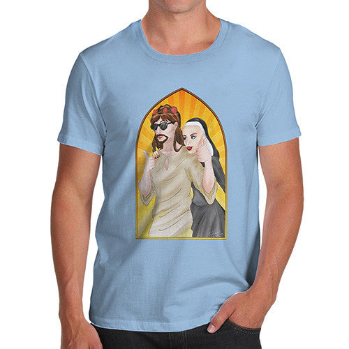 Men's Jesus and the Nun T-Shirt