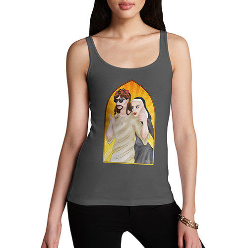 Women's Jesus and the Nun Tank Top