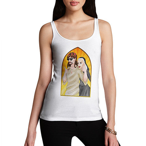 Women's Jesus and the Nun Tank Top