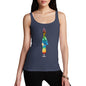 Women's Dancing On Rainbow Cocktail Tank Top