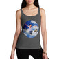 Women's Flying With Pigs And Penguins Tank Top