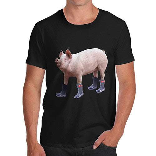 Men's Pig In Boots T-Shirt