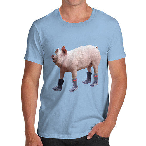 Men's Pig In Boots T-Shirt