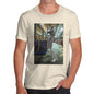 Men's Surreal Train Tube Journey T-Shirt