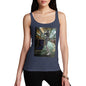 Women's Surreal Train Tube Journey Tank Top