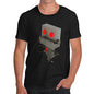 Men's Bleeding Robot Heart T-Shirt