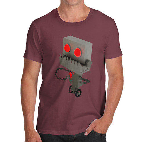 Men's Bleeding Robot Heart T-Shirt