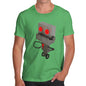 Men's Bleeding Robot Heart T-Shirt