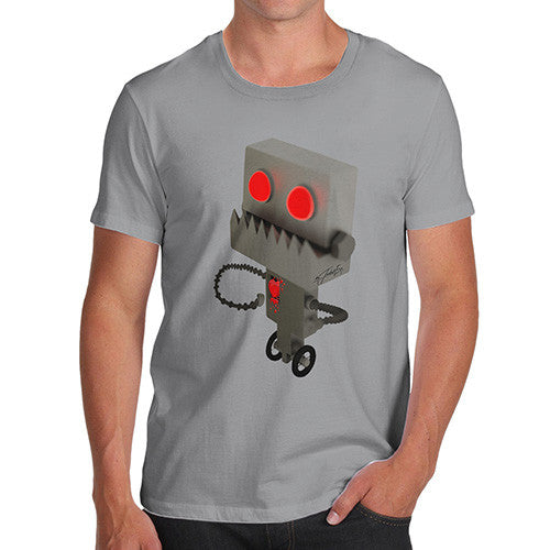 Men's Bleeding Robot Heart T-Shirt