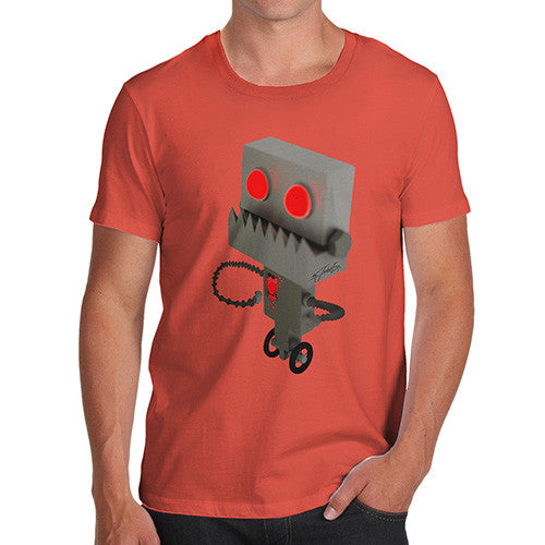 Men's Bleeding Robot Heart T-Shirt