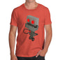 Men's Bleeding Robot Heart T-Shirt