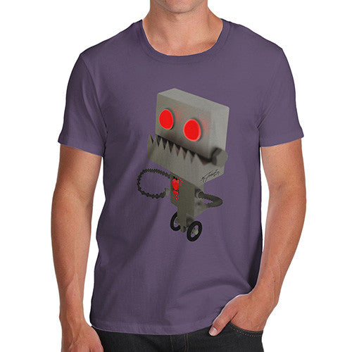 Men's Bleeding Robot Heart T-Shirt