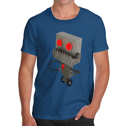 Men's Bleeding Robot Heart T-Shirt