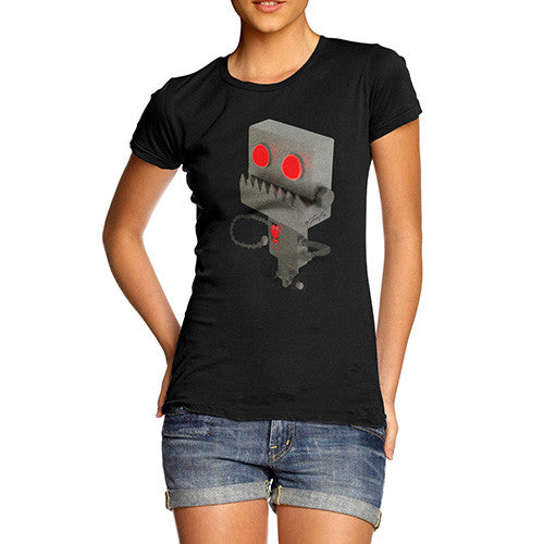 Women's Bleeding Robot Heart T-Shirt