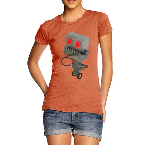 Women's Bleeding Robot Heart T-Shirt