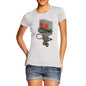 Women's Bleeding Robot Heart T-Shirt