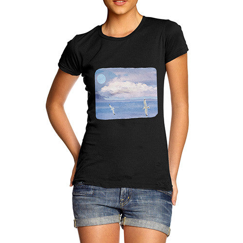 Women's Ocean Landscape T-Shirt