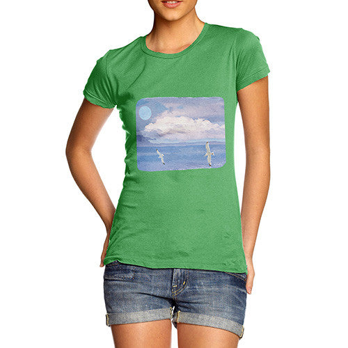 Women's Ocean Landscape T-Shirt