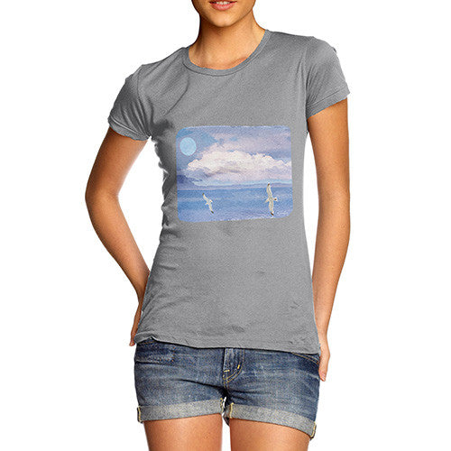 Women's Ocean Landscape T-Shirt