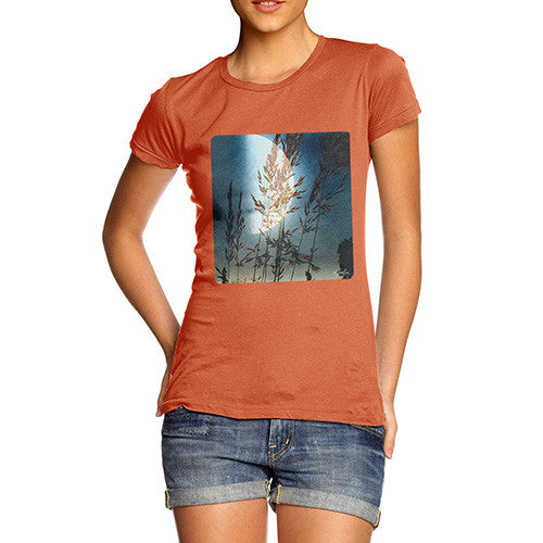 Women's Reeds In The Moonlight T-Shirt